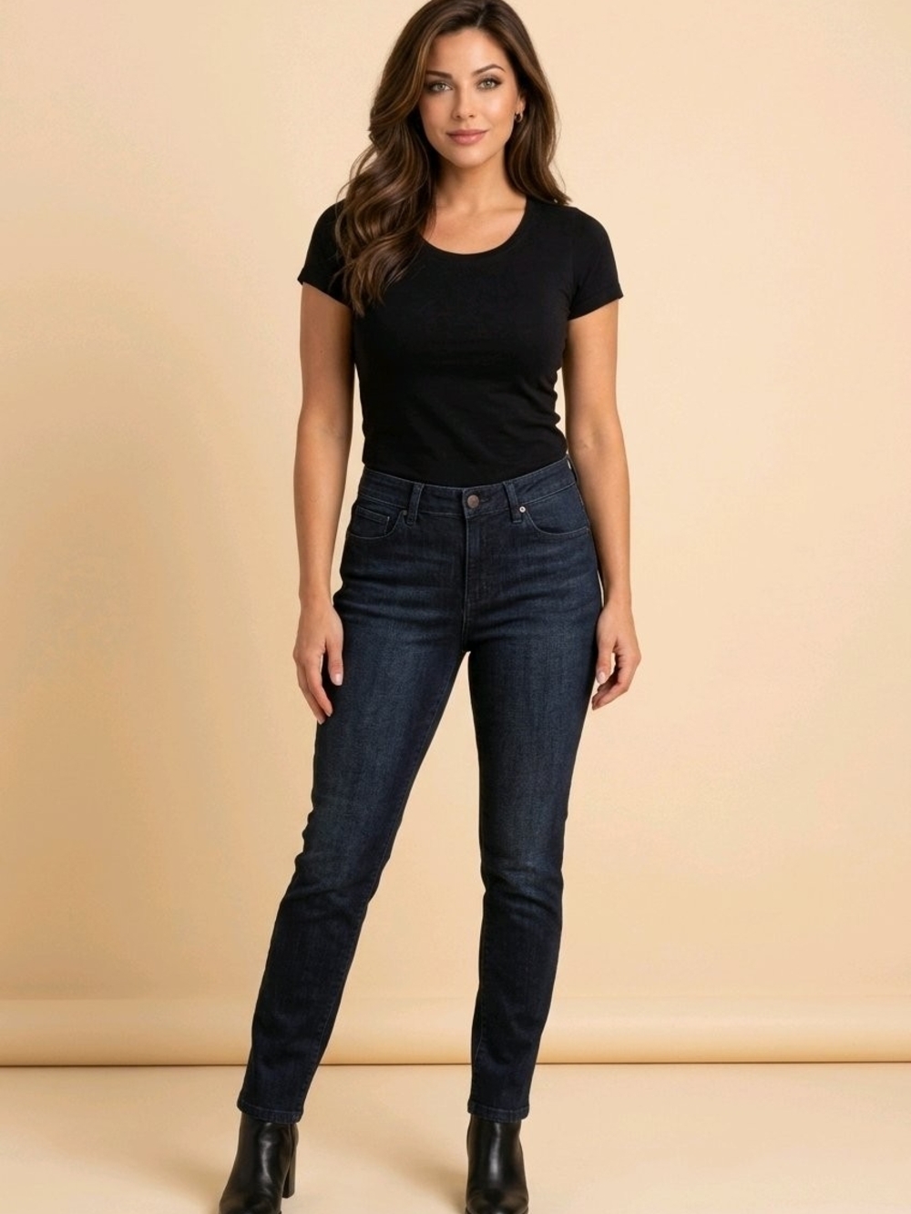 Sonoma High-Rise Dark Indigo Slim Jeans